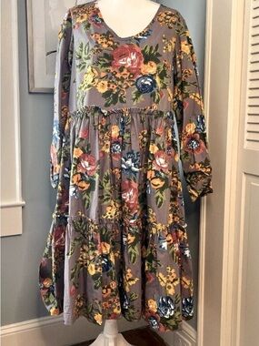 Stunning Ewa I Walla Floral Cottagecore to the MAX tiered dress! SUPER RARE FIND